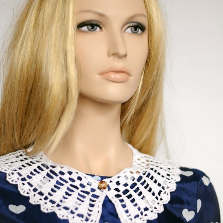Bianca – Crochet Lace Collar Pattern (PDF)