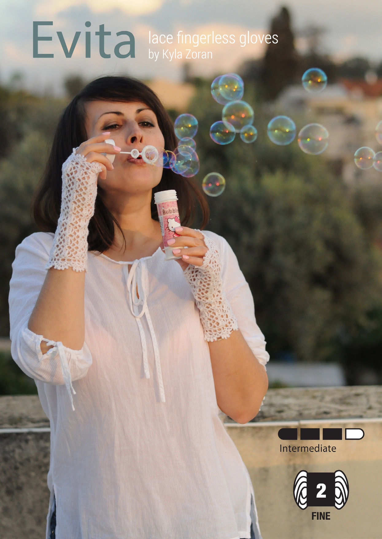 Evita – Crochet Lace Gloves Pattern (PDF) - Image 3