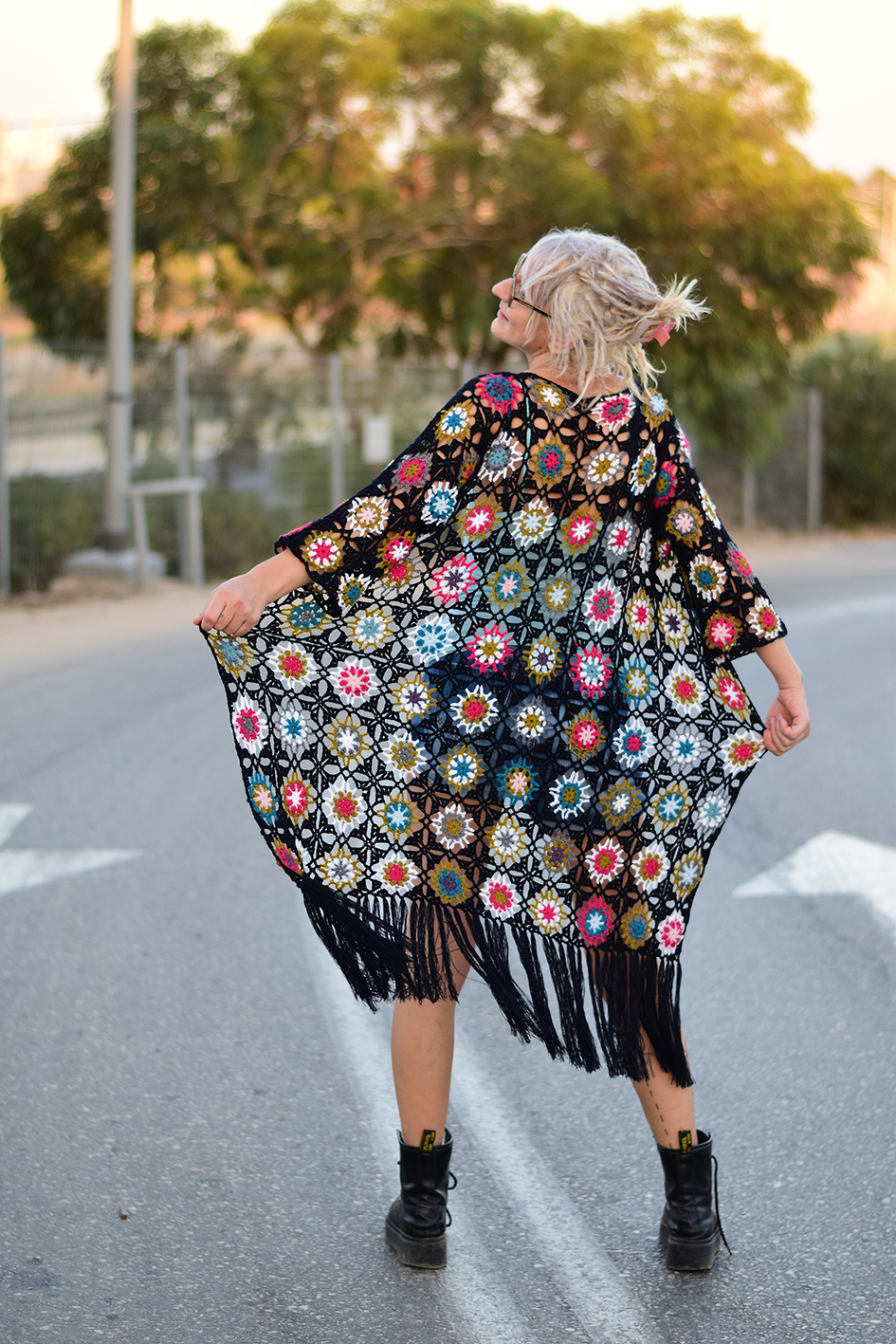 Dancing Dreams – Crochet Kimono Cardigan Pattern (PDF)