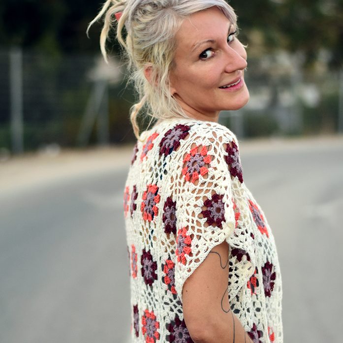 Desert Dawn – Crochet Kimono Cardigan Pattern (PDF)