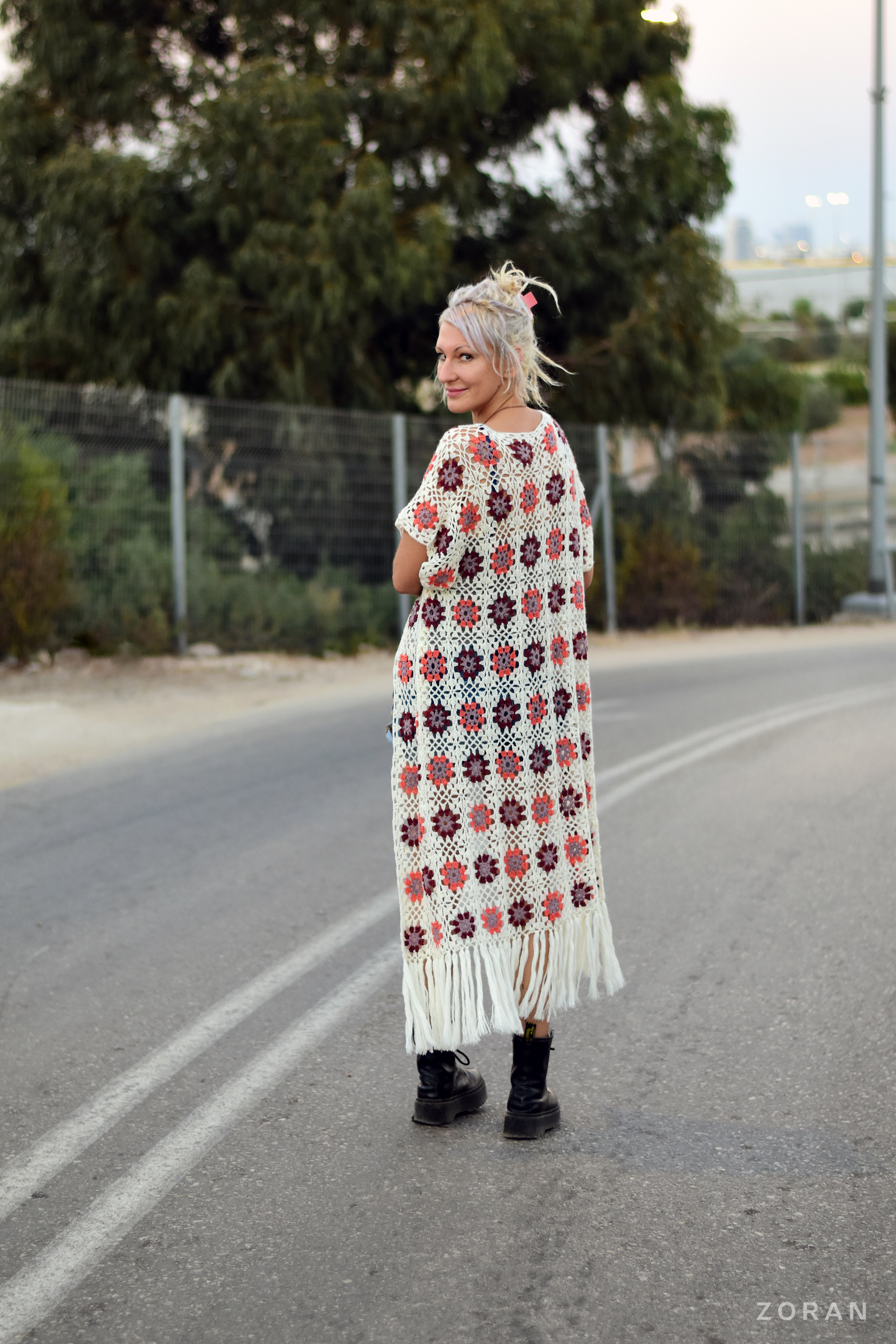 Desert Dawn – Crochet Kimono Cardigan Pattern (PDF) - Image 4
