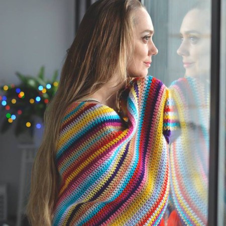 Brigita – Crochet Triangular Shawl Pattern (PDF)